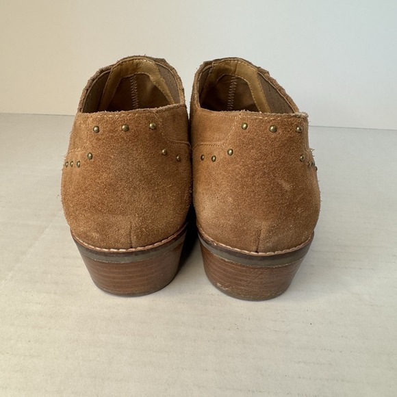 Crown‎ Vintage Women's Boots Bootie size 9 M Kavita Western Shoe Studded Brown - Picture 4 of 9